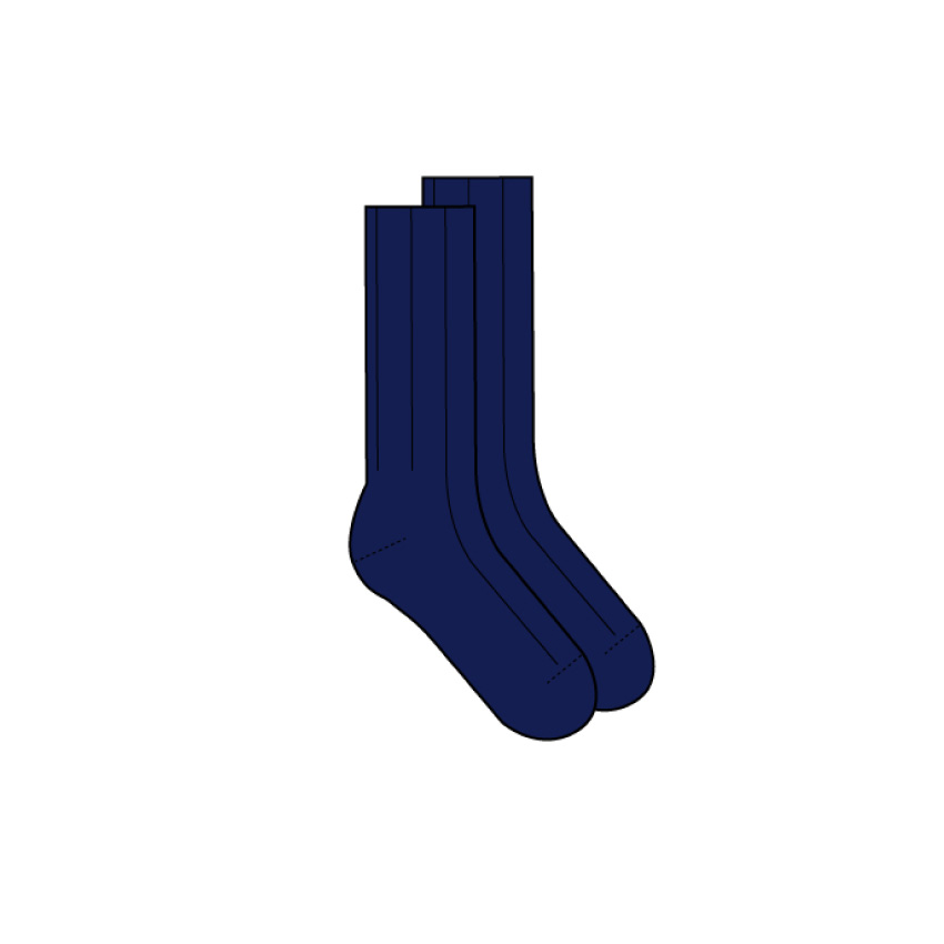 Short socks, navy (pk of 2), Acorns at Packwood Haugh, Packwood Haugh Prep, Moreton Hall, General Schoolwear