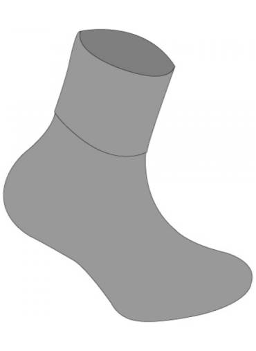 Short socks, grey (pk of 2), Prestfelde School, General Schoolwear