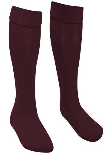 Long socks, maroon (pk of 2), Shrewsbury High Prep School, General Schoolwear