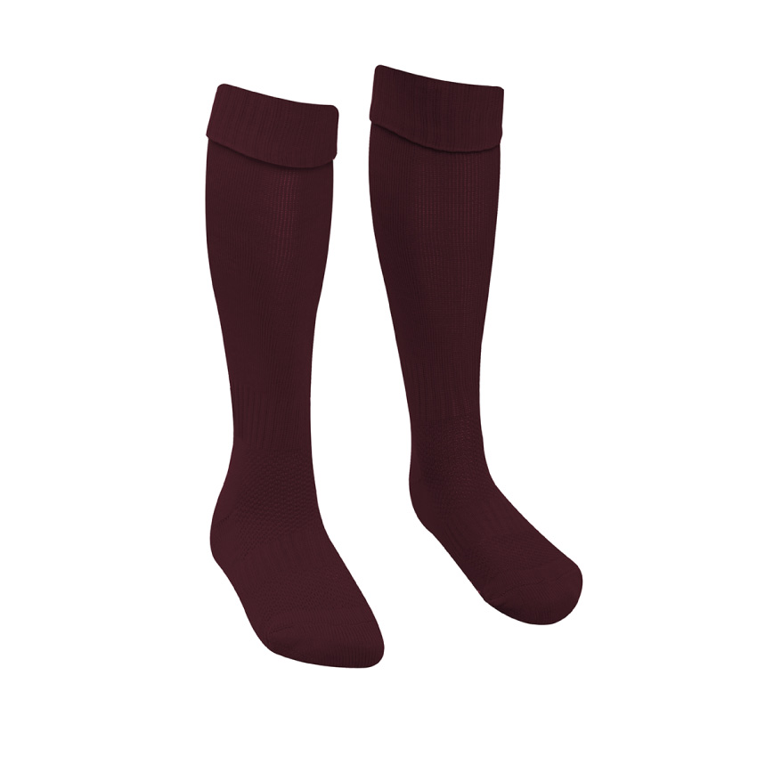 Long socks, maroon (pk of 2), Shrewsbury High Prep School, General Schoolwear