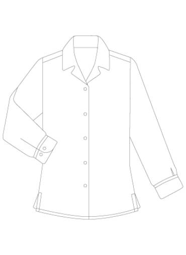 Long sleeved revere white blouse (2 pack), Bedstone College, Myddelton College Uniform, Myddelton College Pre Prep, Adcote School, Myddelton College, Priory School, Wrekin College, General Schoolwear