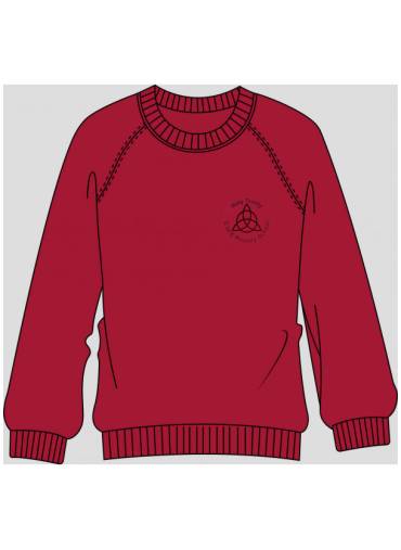 Holy Trinity - Holy Trinity Round Neck Sweatshirt, Holy Trinity Primary