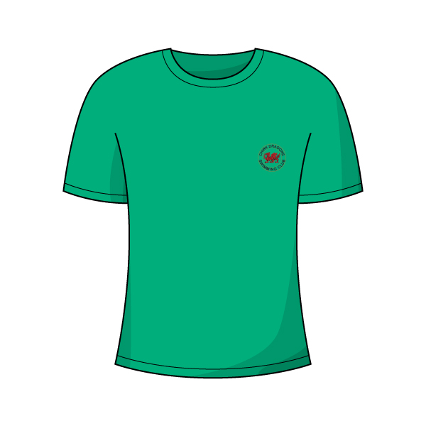 Chirk Dragon's T-Shirt, Chirk Dragons Swimming Club