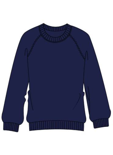 Navy Sweatshirt, Ellesmere Primary