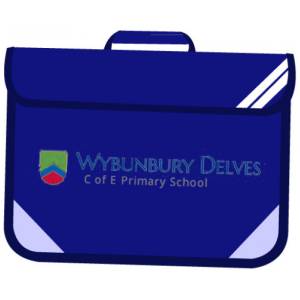 Wybunbury Delves Primary School - WYBUNBURY DELVES BOOKBAG, Wynbunbury Delves Primary