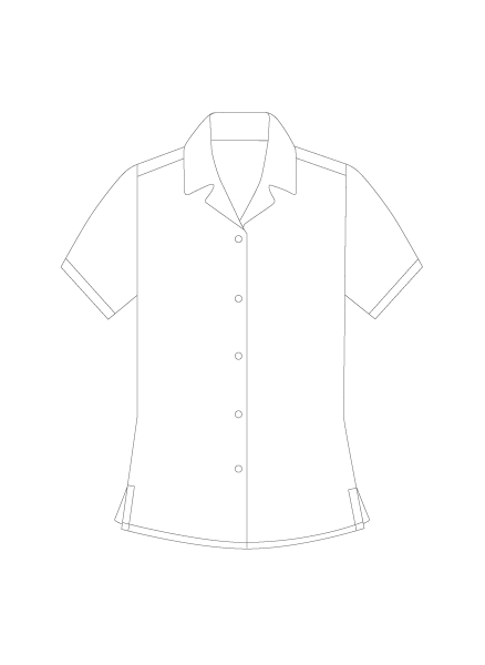 Short sleeved revere white blouse (2 pack), Bedstone College, Prestfelde School, Ruthin School, General Schoolwear, Wrekin College, Priory School