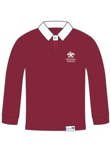 Old Hall School - Old Hall Rugby Shirt, Prep Uniform, Old Hall School
