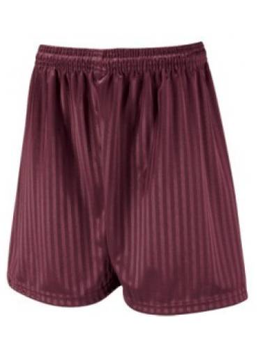 Wynsors - Holy Family Maroon PE Shorts, Holy Family RC Primary School, Charles Saer Primary School