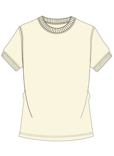 Plain White T shirt, Harlescott Junior School