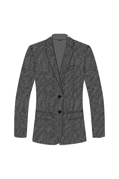 Wrekin - Wrekin Fitted Tweed Jacket, Wrekin College