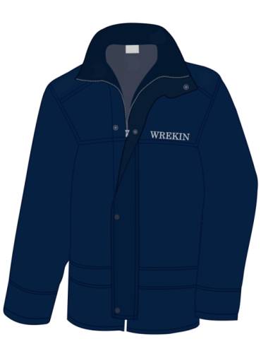 Wrekin - Wrekin College Waterproof Full Zip Coat, Wrekin College