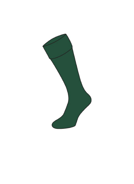 Adcote - Bottle Green Football Socks, Adcote School, General Schoolwear