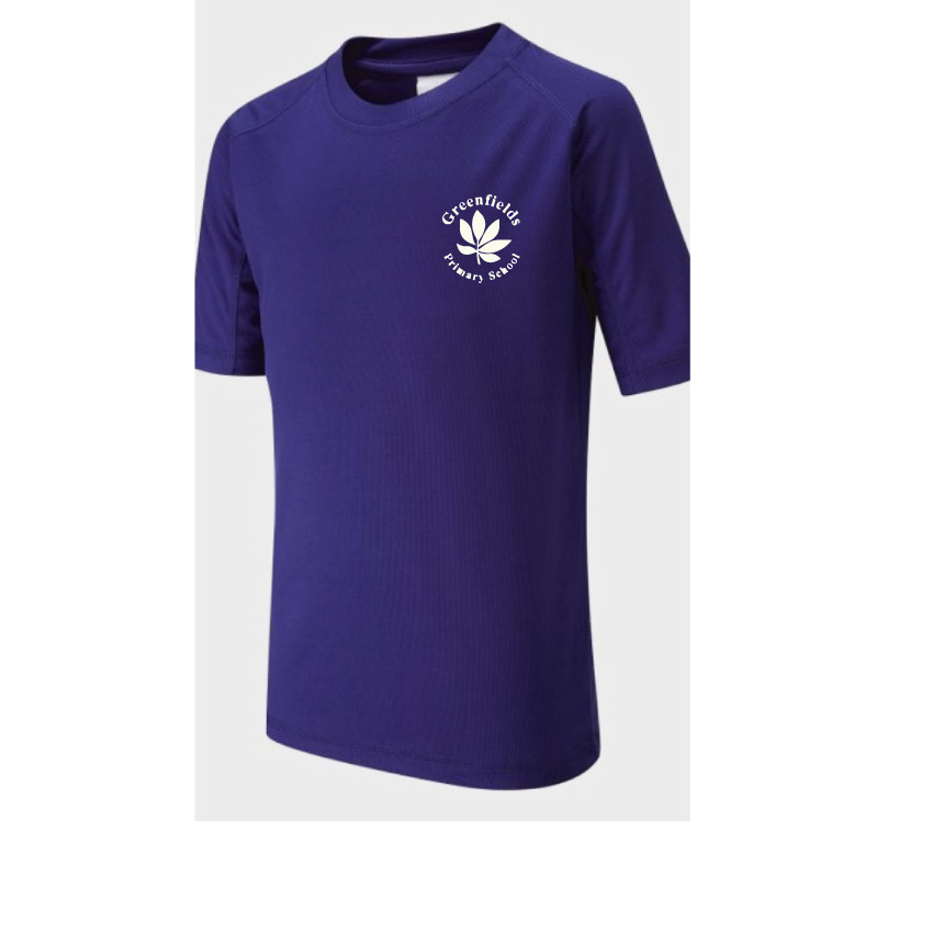 Greenfields - Greenfields Primary School House Pe T Shirt, Greenfields Primary