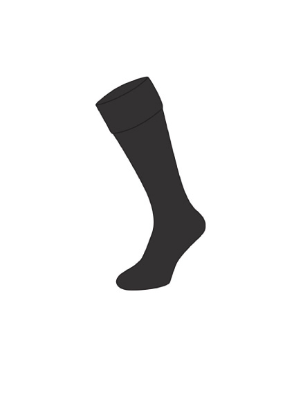 Black Sports Socks, St Winefrides, Myddelton College Sports Kit, Myddelton College, Priory School, Belvidere School, General Schoolwear