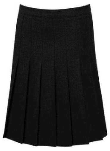 Priory School - Black knife pleat skirt, Priory School, General Schoolwear
