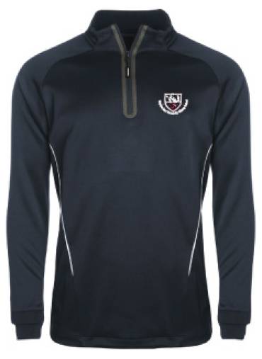 Charles Saer - Charles Saer 1/4 Zip Training Top, Charles Saer Primary School