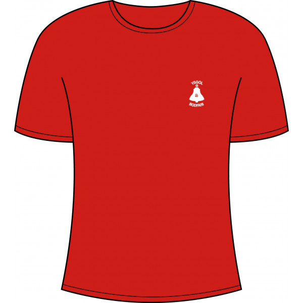Ysgol Bodfari - Ysgol Bodfari Pe Tshirt, Ysgol Bodfari
