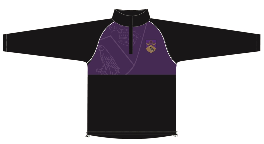 Ellesmere College - Ellesmere College 1/4 zip midlayer, Ellesmere College