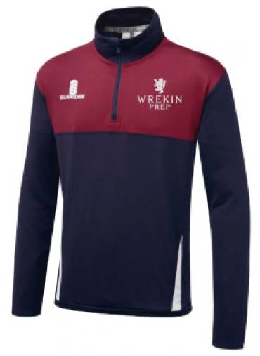 Wrekin Prep - Old Hall 1/4 Zip Midlayer, Wrekin Prep, Upper School