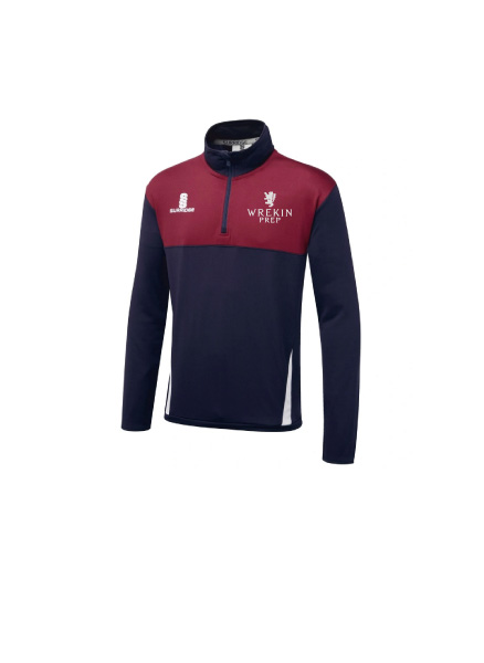 Wrekin Prep - Old Hall 1/4 Zip Midlayer, Wrekin Prep, Upper School
