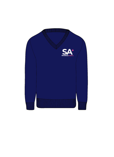 Shrewsbury Academy - Yr 11 Navy Jumper, Shrewsbury Academy