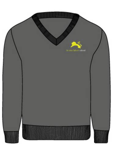 Sir John Talbots - Grey Jumper, Sir John Talbot's School