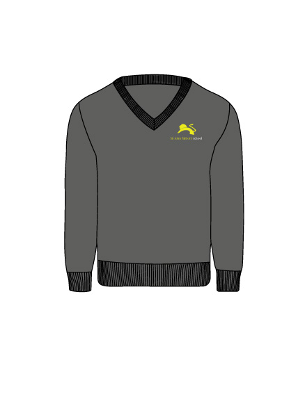Sir John Talbots - Grey Jumper, Sir John Talbot's School