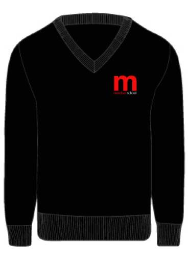 The Marches - Yr 11 Black Jumper, Marches School