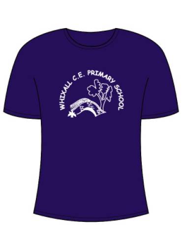 Whixall C of E Primary School - Whixall Primary PE T Shirt, Whixall Primary School