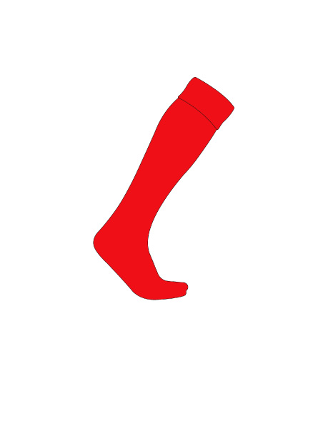 Red Football Socks, Marches School, General Schoolwear