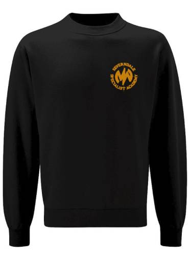 Severndale @ Mary Webb black sweatshirt, Severndale @ Mary Webb