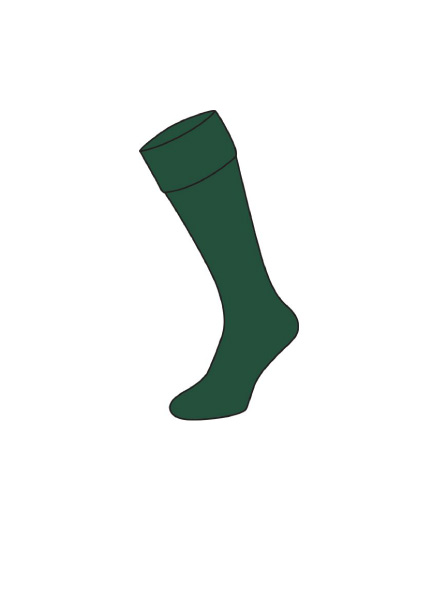 Adcote - Bottle Green Football Socks, Adcote School, General Schoolwear