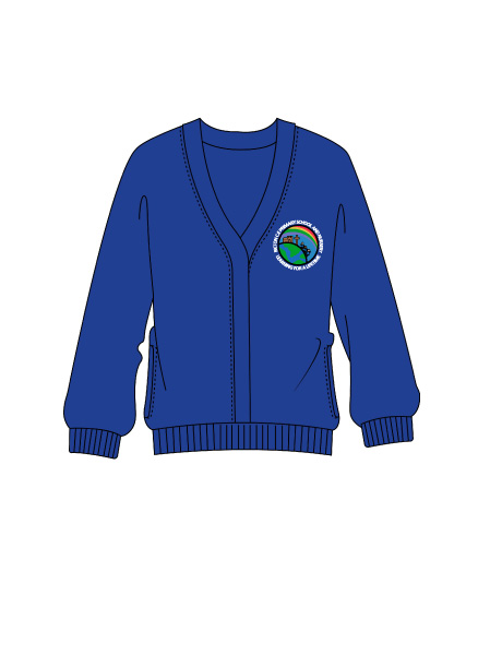 Bicton Primary - Bicton Primary School Cardigan, Bicton Primary