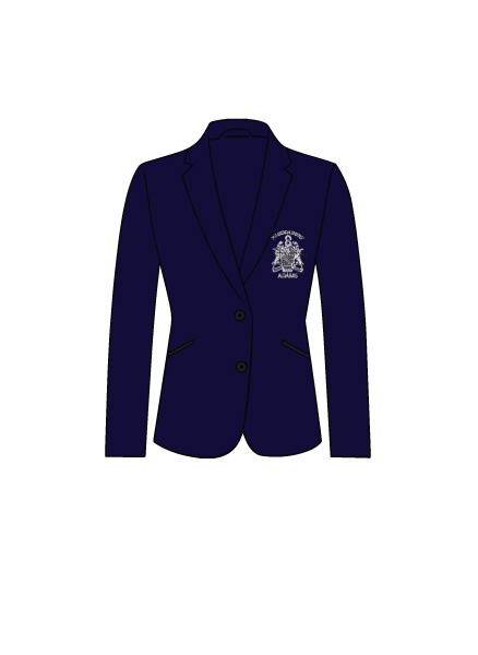 Adams Grammar - Haberdashers Adams 6th form girls blazer, Haberdashers Adams 6th Form, Haberdashers Adams