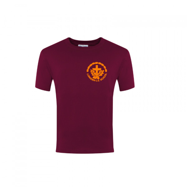 Longden Primary School - Longden Primary PE T Shirt, Longden Primary