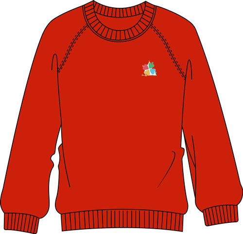 Market Drayton Infants School - Market Drayton Infant School Sweatshirt, Market Drayton Infant and Nursery