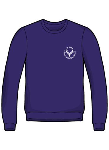 St.Giles Primary School - St Giles Sweatshirt, St Giles Primary