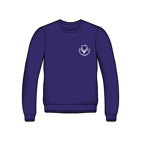 St.Giles Primary School - St Giles Sweatshirt, St Giles Primary