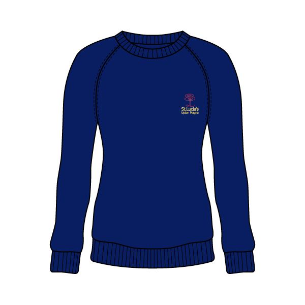 St. Lucias - St Lucias Sweatshirt, St Lucias Primary