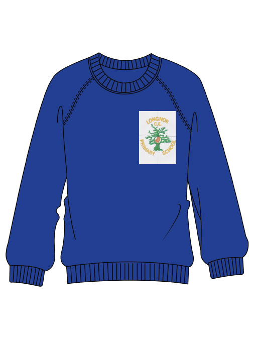 Longnor Primary - Longnor Primary School Sweatshirt, Longnor Primary