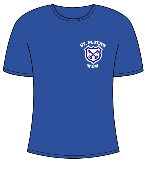 ST PETERS PRIMARY SCHOOL - St Peters Primary Pe t Shirt, St Peters Primary