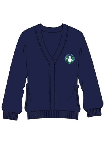 Kinnerley CE Primary School - Kinnerley Primary School Cardigan, Kinnerley Primary