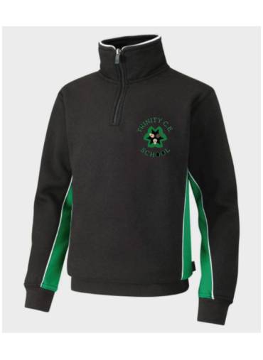 Trinity - Trinity 1/4 Zip Sweatshirt, Trinity Primary