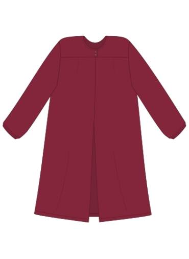 Wrekin Prep - Maroon Smock, Wrekin Prep, Daisy Chain Nursery, Lower School