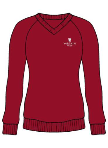 Wrekin Prep - Wrekin Prep V Neck Jumper, Wrekin Prep, Upper School