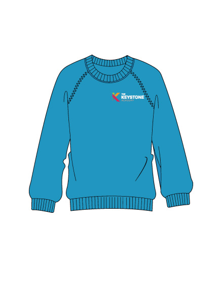 The Keystone Academy - The Keystone Primary Academy Turquoise Sweatshirt, The Keystone Academy