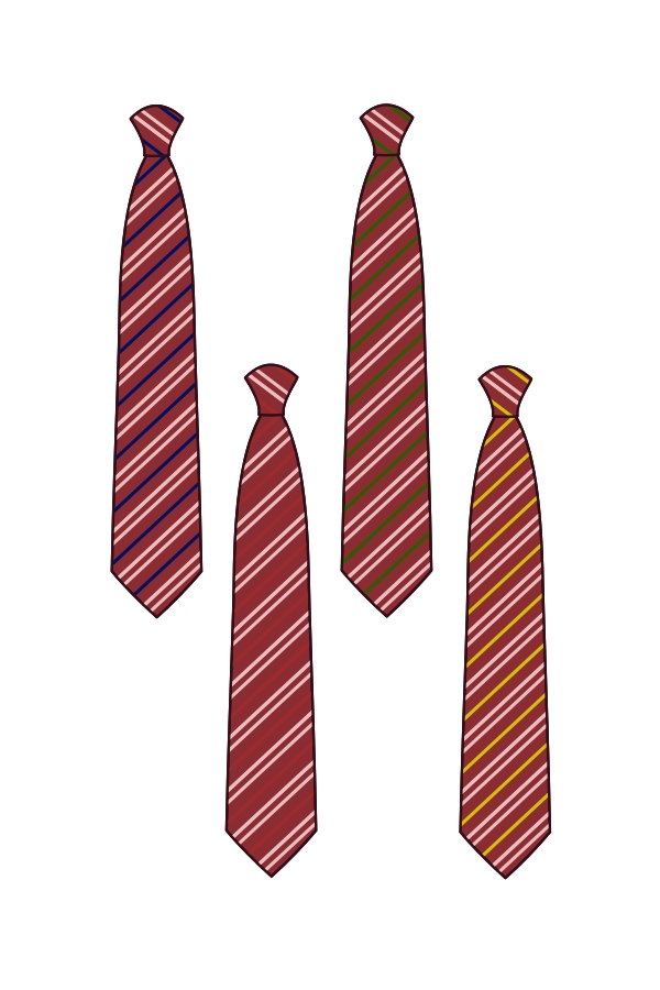 Wrekin Prep - Wrekin Prep House Tie, Wrekin Prep, Upper School