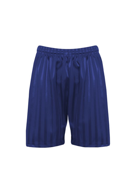 Shadow Stripe Shorts, Royal blue, Ellesmere Primary, General Schoolwear