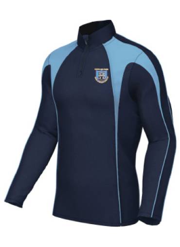 Denbigh High - DENBIGH HIGH SCHOOL 1/4 ZIP PE TOP, Denbigh High School