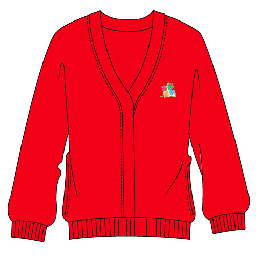 Market Drayton Infants School - Market Drayton Infant School Cardigan, Market Drayton Infant and Nursery